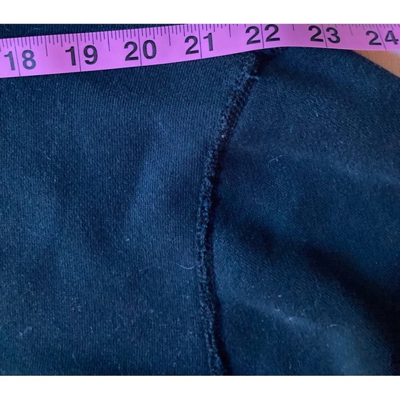 Polo Ralph Lauren mens ebony cotton hoodie, red black gloss printing on front - Picture 11 of 15